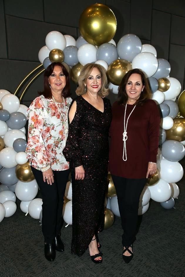 Argelia Garza, Tina Garza de Madero y Diana Garza