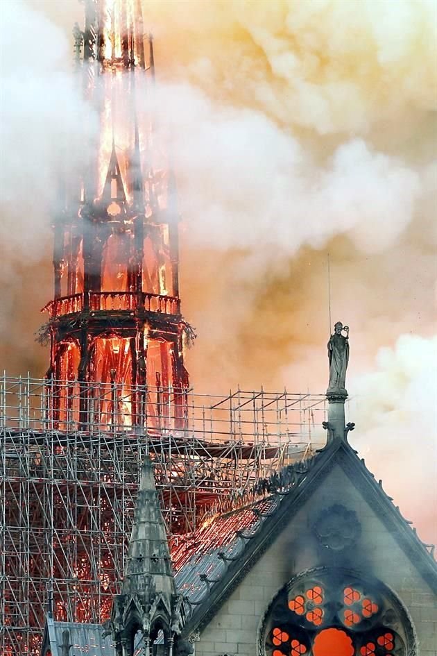 La restauración de Notre Dame.