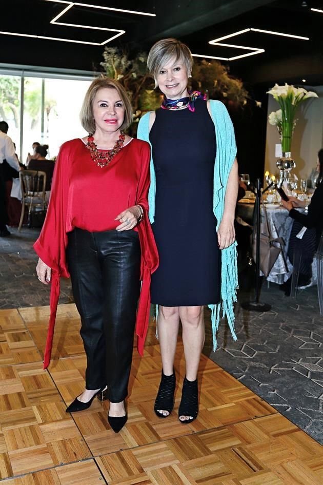 María Eugenia Huerta y Flor Barragán