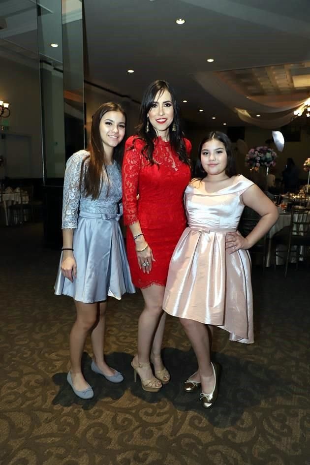 Daniela Elizondo, Karla de la Garza y Valeria Elizondo