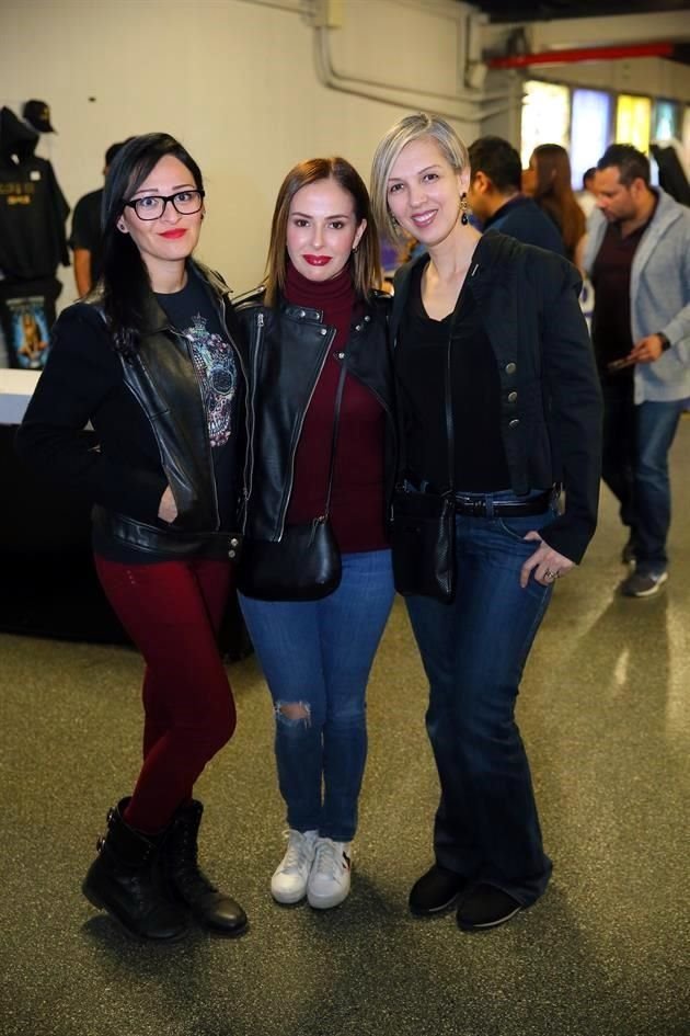 Ana Mía Vázquez, Paulina Acosta y Belinda Cantú