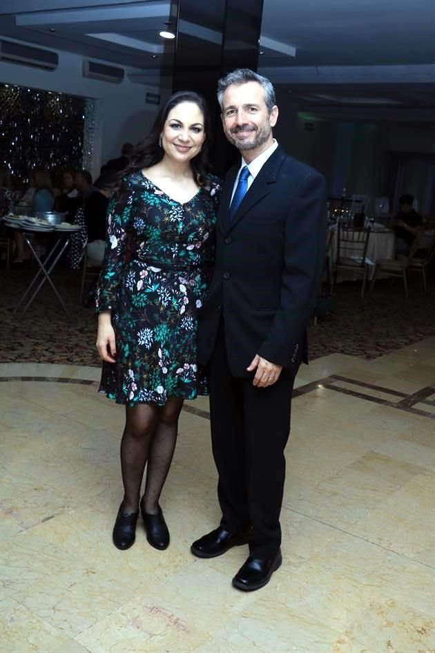 Vania Álvarez y Sergio Ruiz
