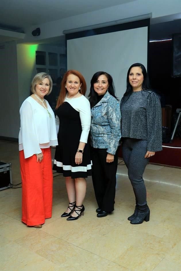 Cristina Galindo, Soraya Baumuller, Silvia Cantú y Tere González