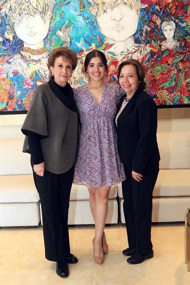 Margot Velasco, Fernanda Velasco y  Ana Bonetti 