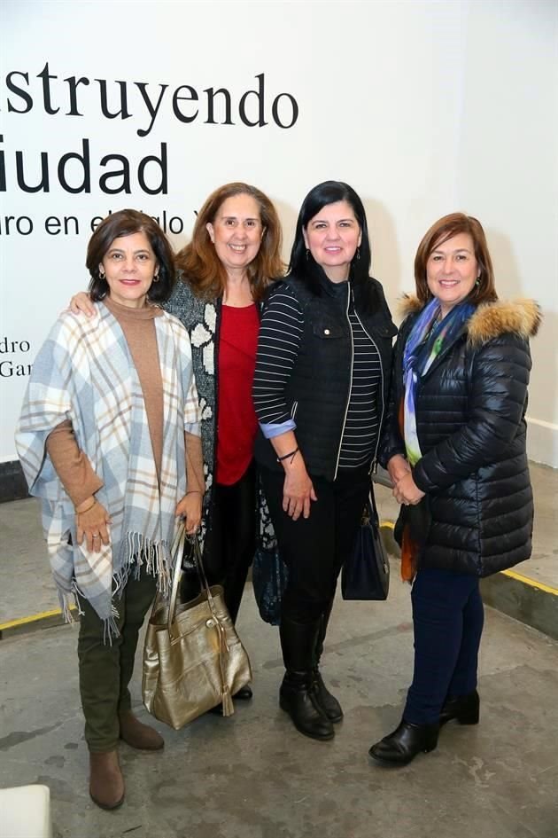 Martha Borrego, Marilupe Ábramo, Marcela de la Garza y Sylvia Leal