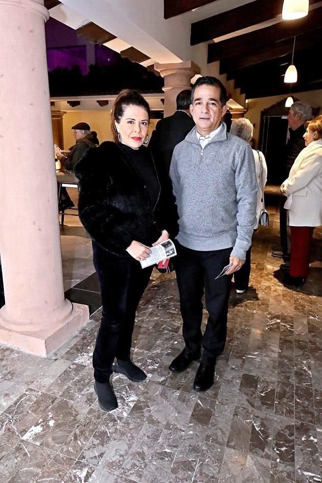 David Rodríguez y Sandra Calderón