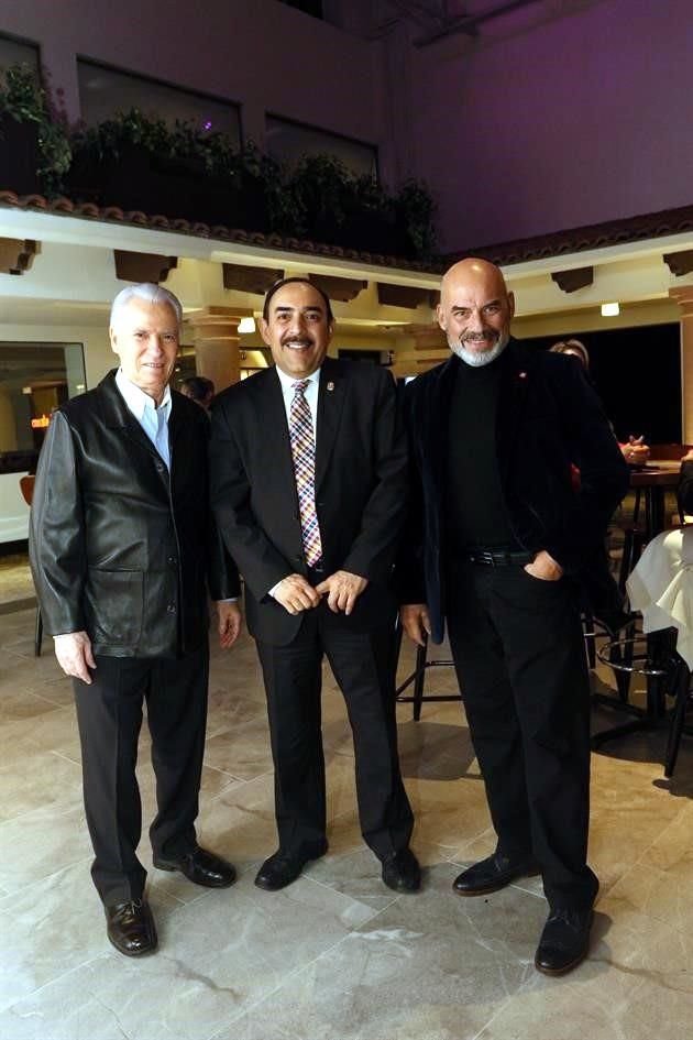 Javier Maiz, Jorge Ocampo y Alberto Villarreal
