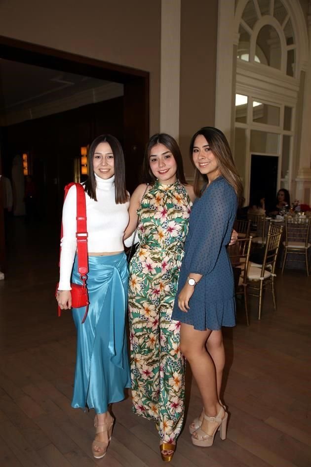 Andrea Morales, Sandra Cedeño y Ana Katy González