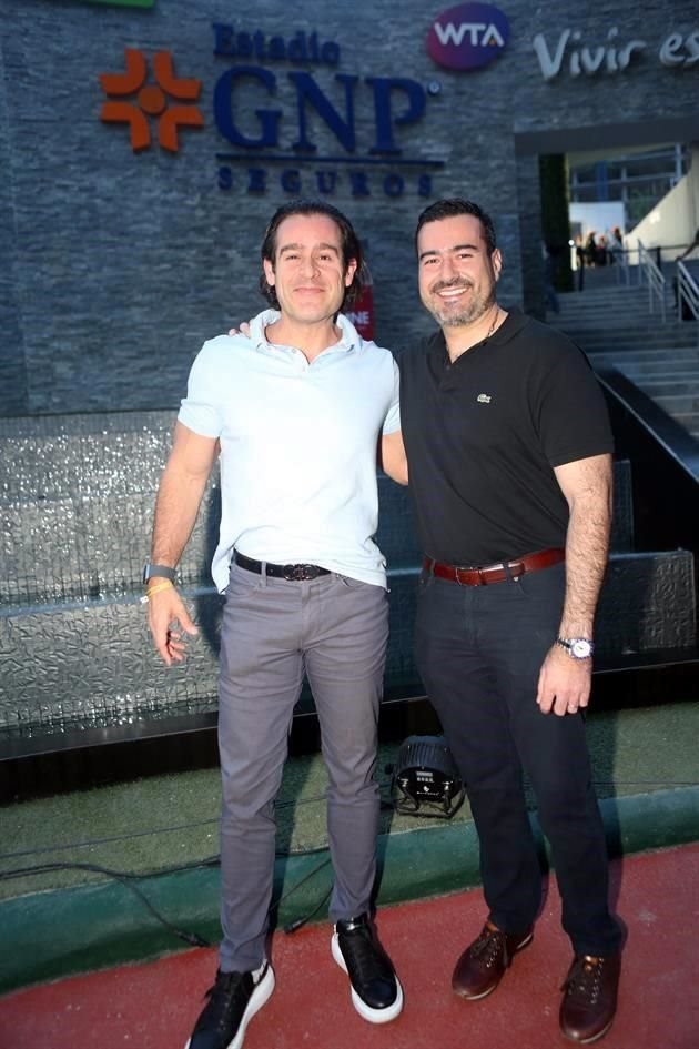 Ernesto Elizondo y David Paulín