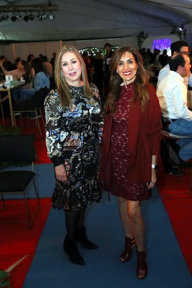 Nancy Montemayor y Olga Mejía