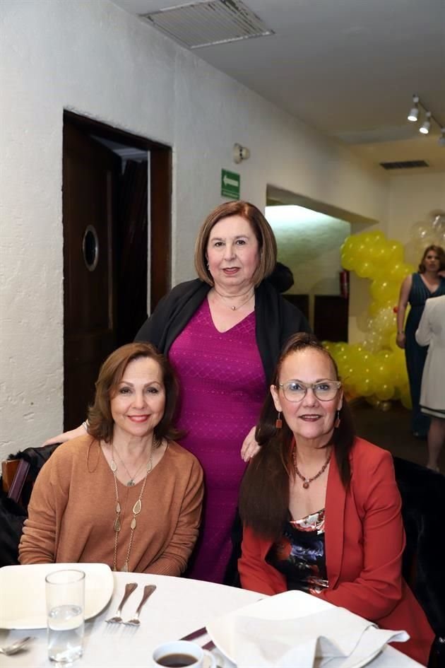 Ana Lila Acevedo Ochoa, Mayela Leal de Torres y Patricia Ugarte