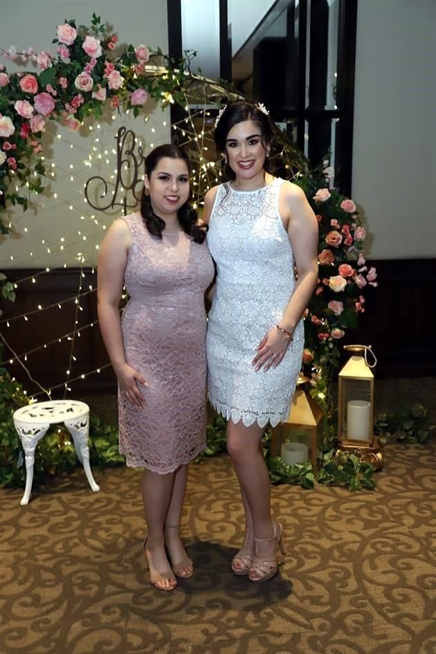 Joselyn González y Daniela Góngora Sánchez