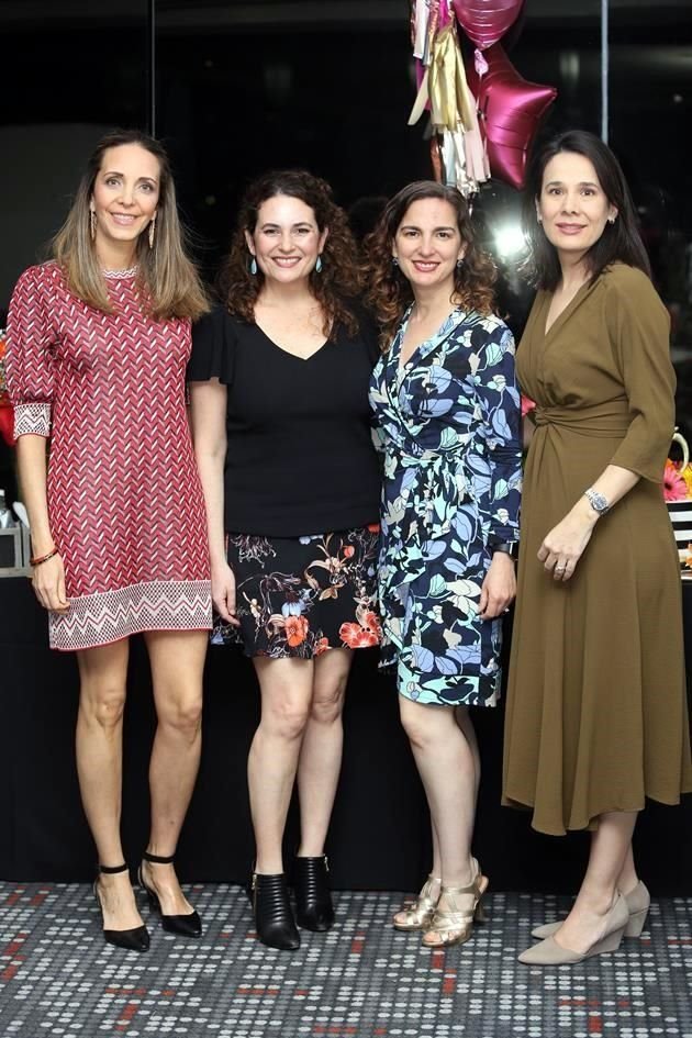 Alejandra Mellado, Nancy Delgado, Alma Elizondo y Bárbara Petz