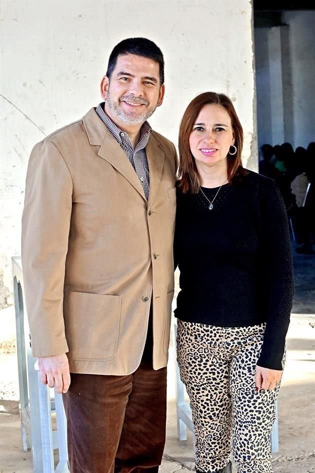 José Enrique Guzmán y María Fernanda Martínez de Guzmán