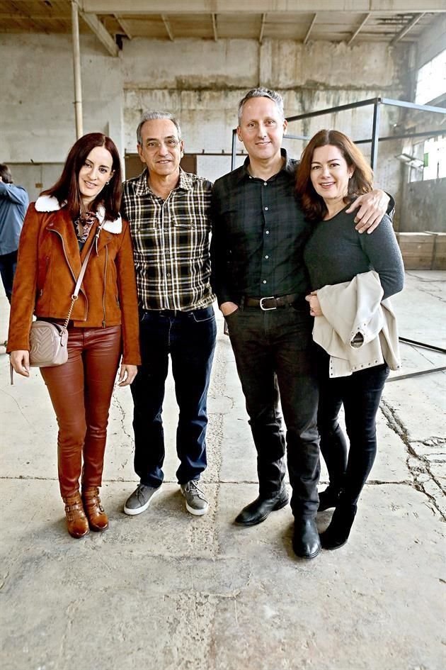Federica Valdés, Juan Regino Gutiérrez, Mario Zepeda y Gabriela Zambrano