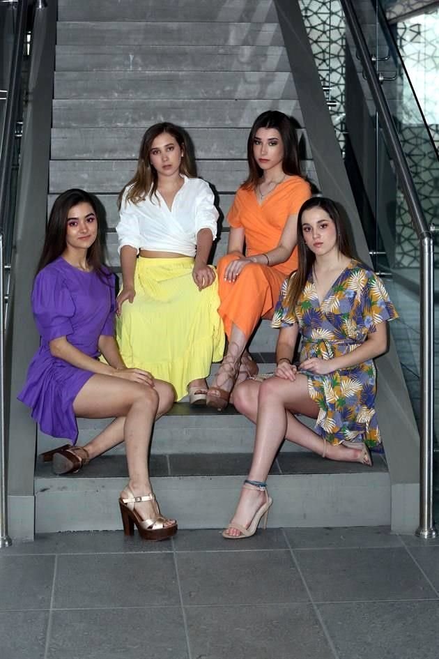 Daniela del Bosque, Marcela González, Anahí Gastelum y Paulina Knoell