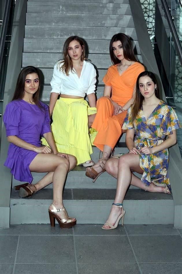Daniela del Bosque, Marcela González, Anahí Gastelum y Paulina Knoell