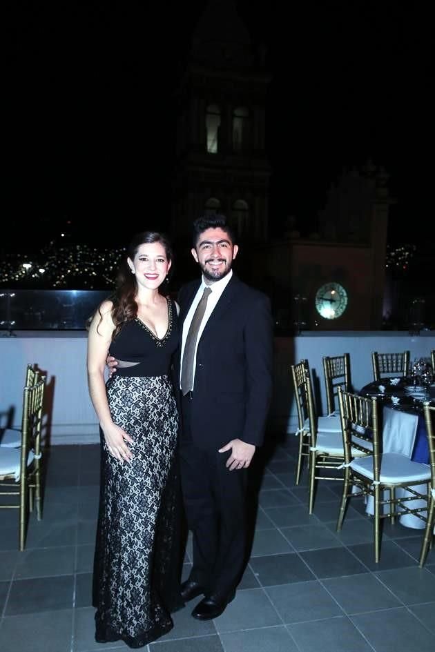 Paula Villarreal y Andres Ramírez