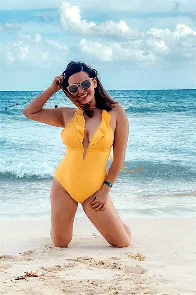 Giovanna García en Cancún
