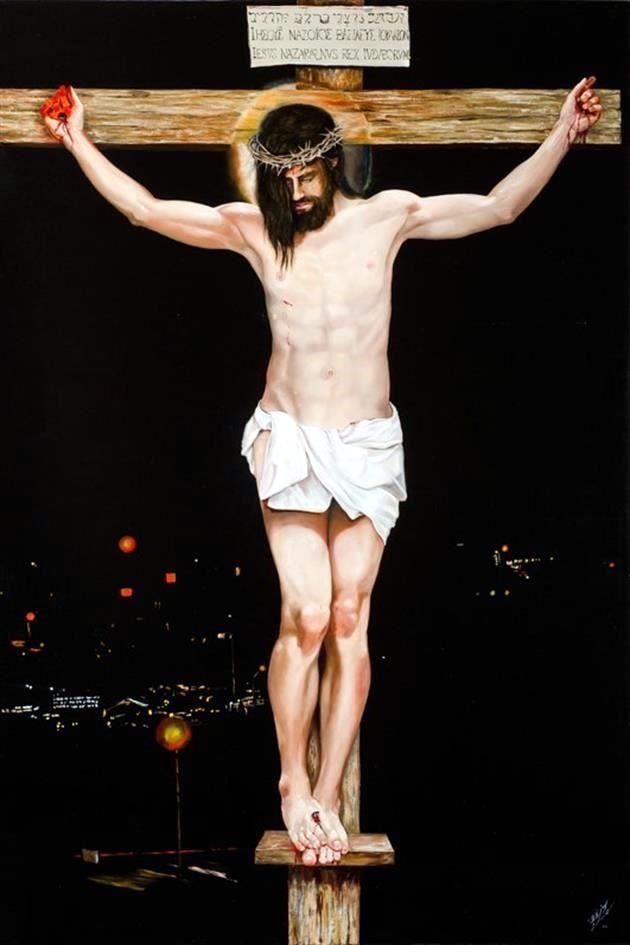 Cristo en la cruz, Salvador Diaz