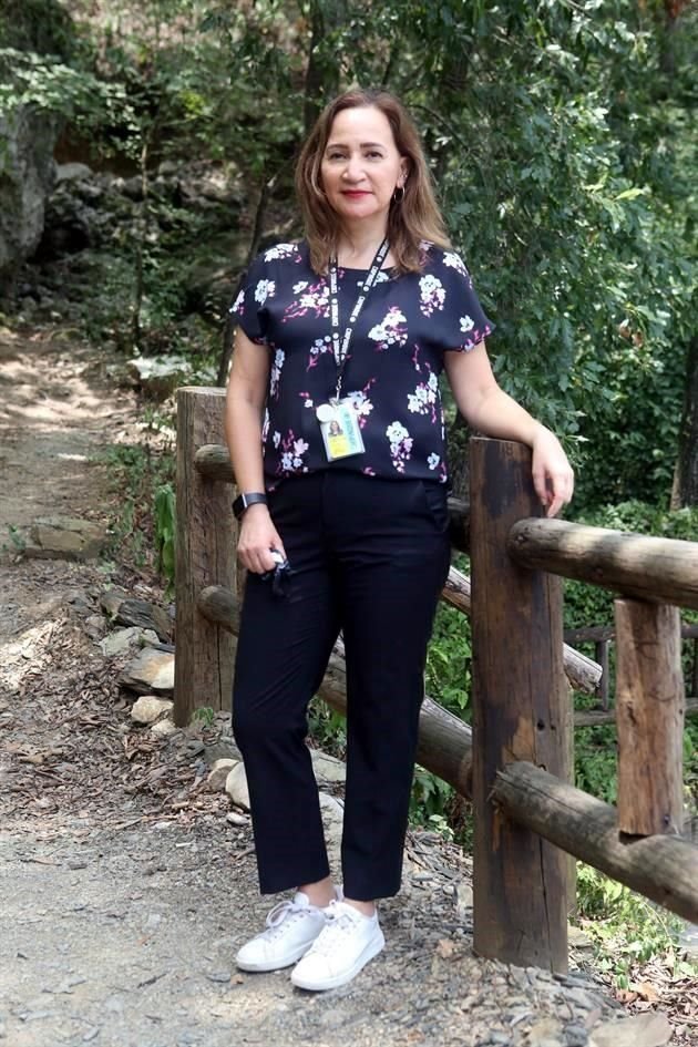 Lorena Vázquez, directora del Parque Chipinque