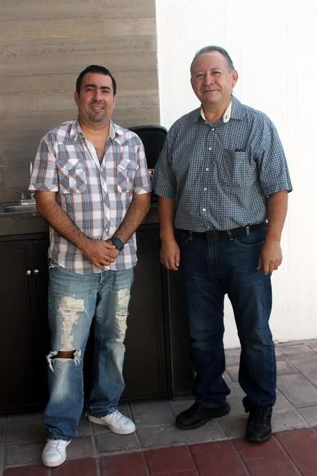 Homero González y Saúl Rivera