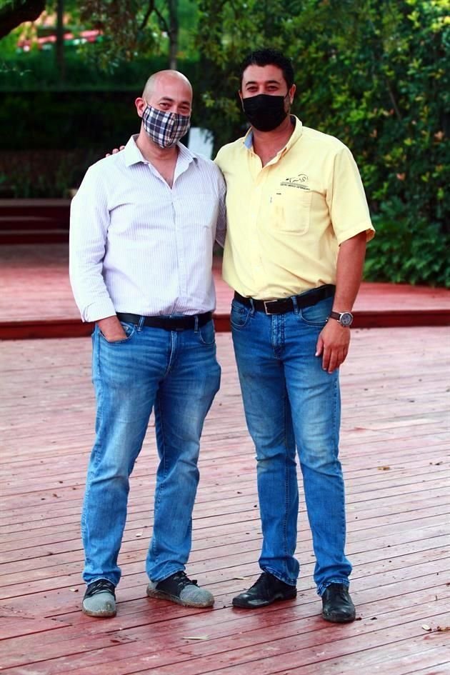 Ricardo Garza y Rodrigo Sepúlveda