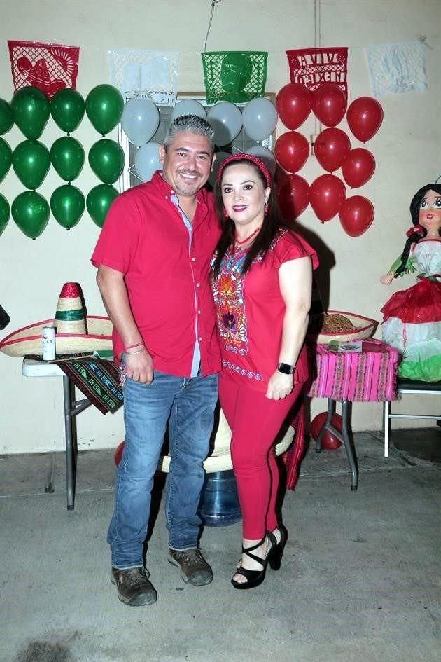 Myriam Torres de Beltran y Sergio Beltrán