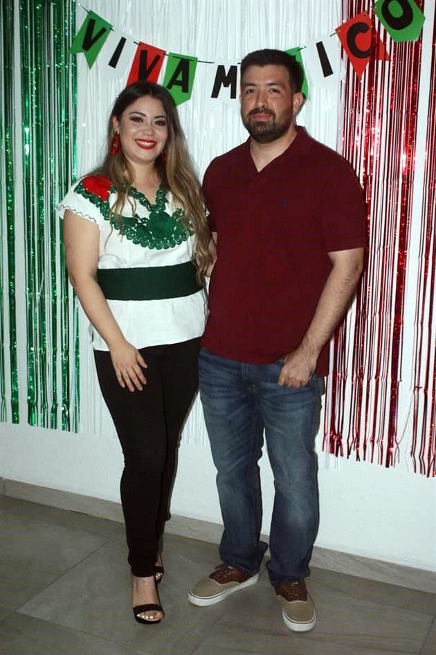 Astrid Gutiérrez y Gerardo Flores