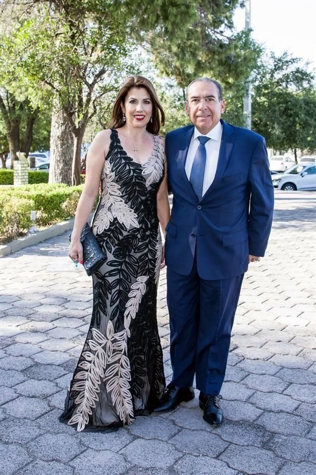 Laura Bazán y Armando Treviño