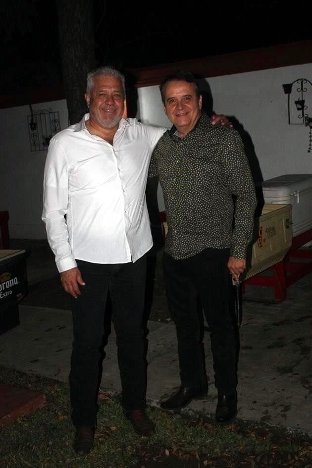 Ernesto Aguiñaga y Pedro Arredondo