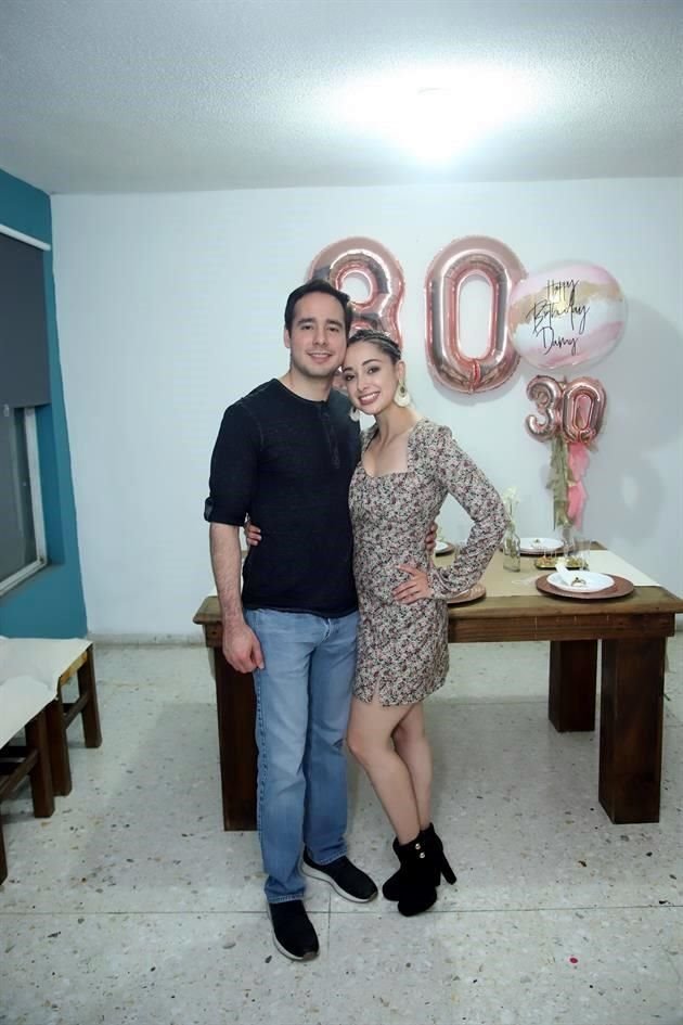 Javier Carro y Michelle Martínez