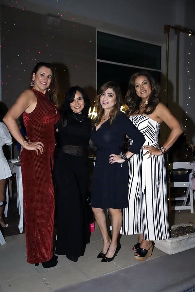 Estela Siboldi, Kathia Ramírez, Claudia López y Veronica Ramírez