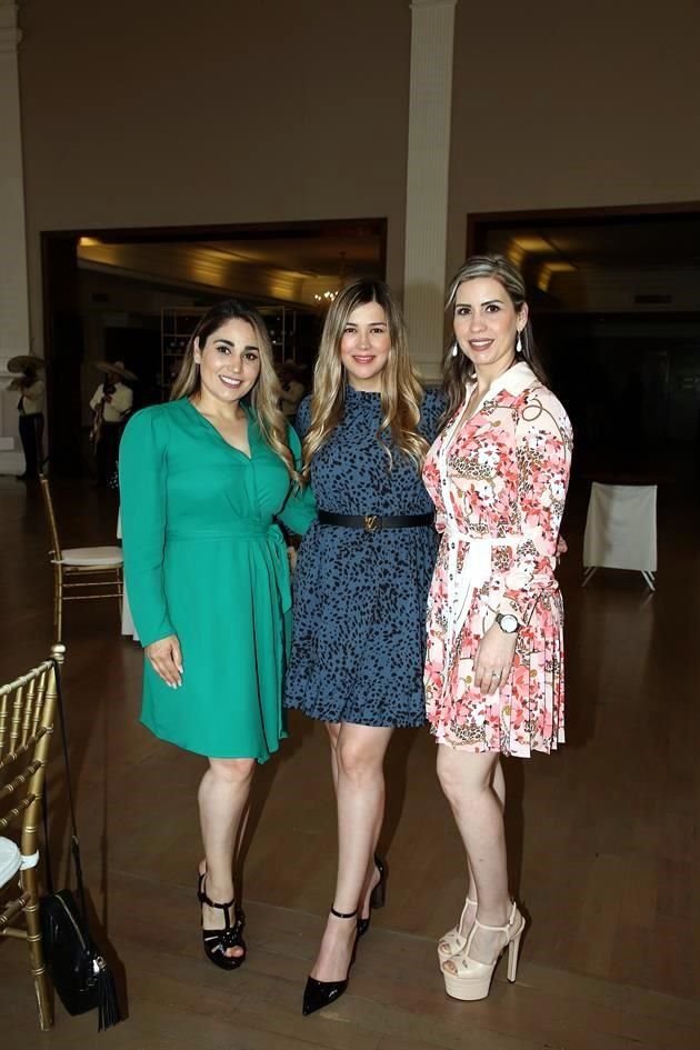 Alicia Lozano, Marthely Lozano y Denisse de la Garza