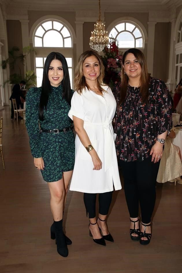 Amy Guzmán, Aurora Guajardo y Marcela Martínez