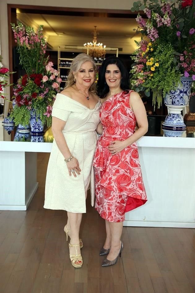Mirna Cantú de Lazcano y Sandra Vargas Bravo