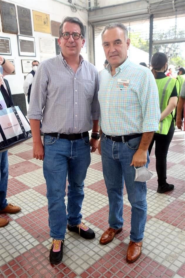 Alfonso González y Gregorio Canales