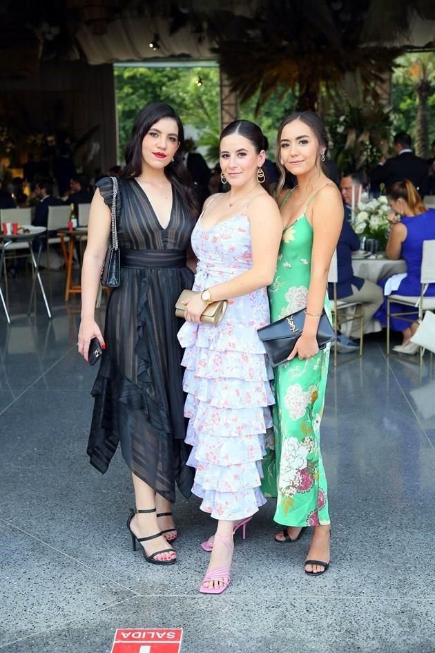 Brenda Tafich, Regina Madero y Eve Orozco