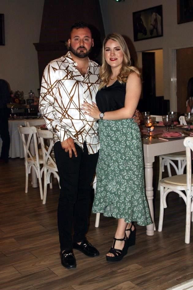 Ricardo Villarreal y Bárbara Lazcano