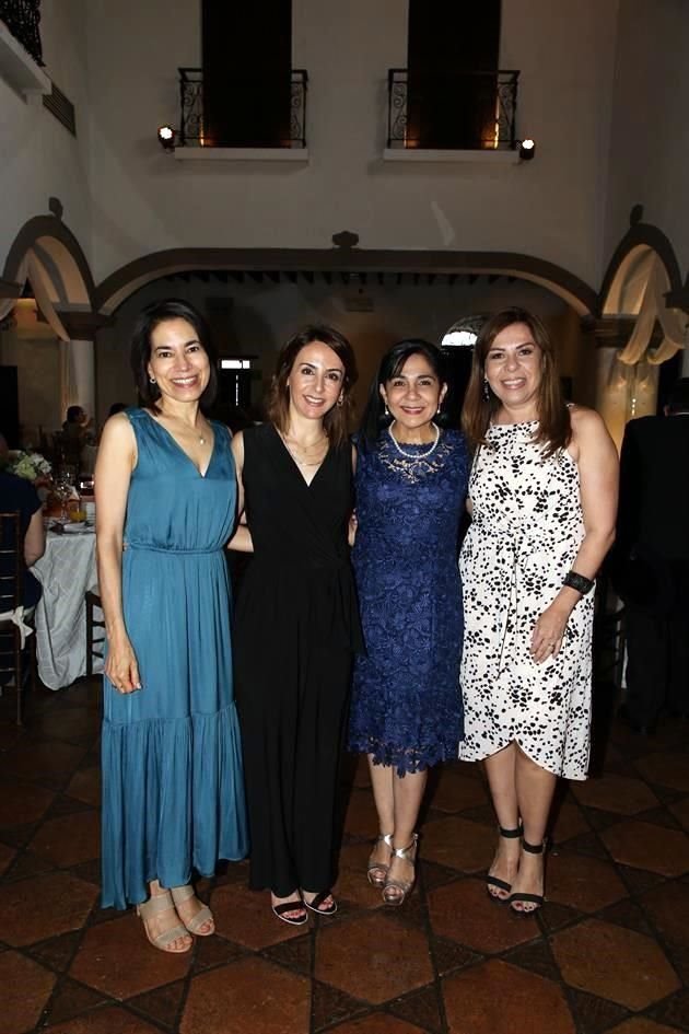 Claudia de la Garza, Karina González, Marisa Marcela Omaña de Rodríguez y Alba Orozco