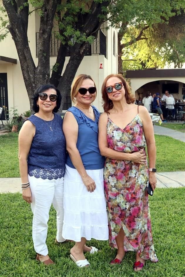 Mirthala Rodríguez, Paty Rodríguez y Finis Samudio