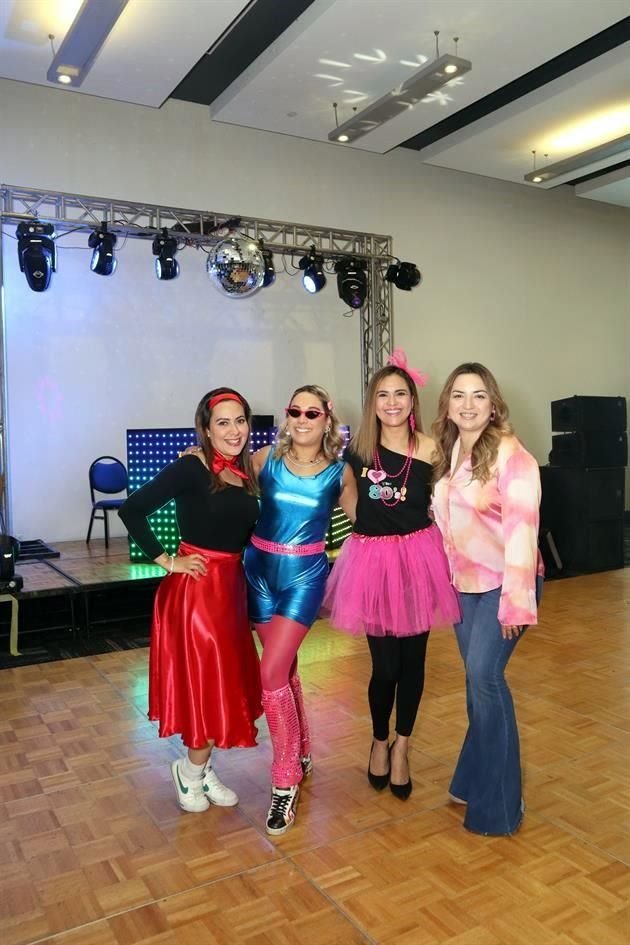 Diana Alcazar, Wendy Fuentes, Asther González y Graciela Guerrero
