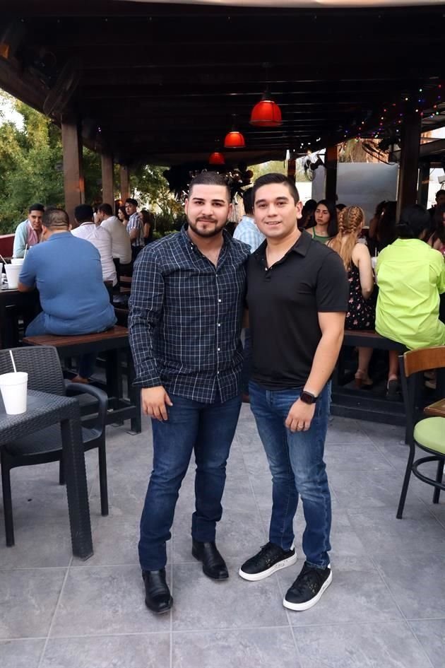 Brandon Carrillo y Froy Ríos