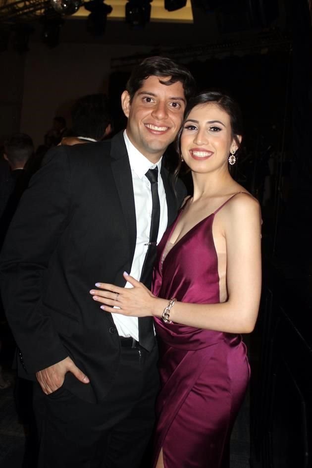 Carlos Amézquita y Daniela Pruneda