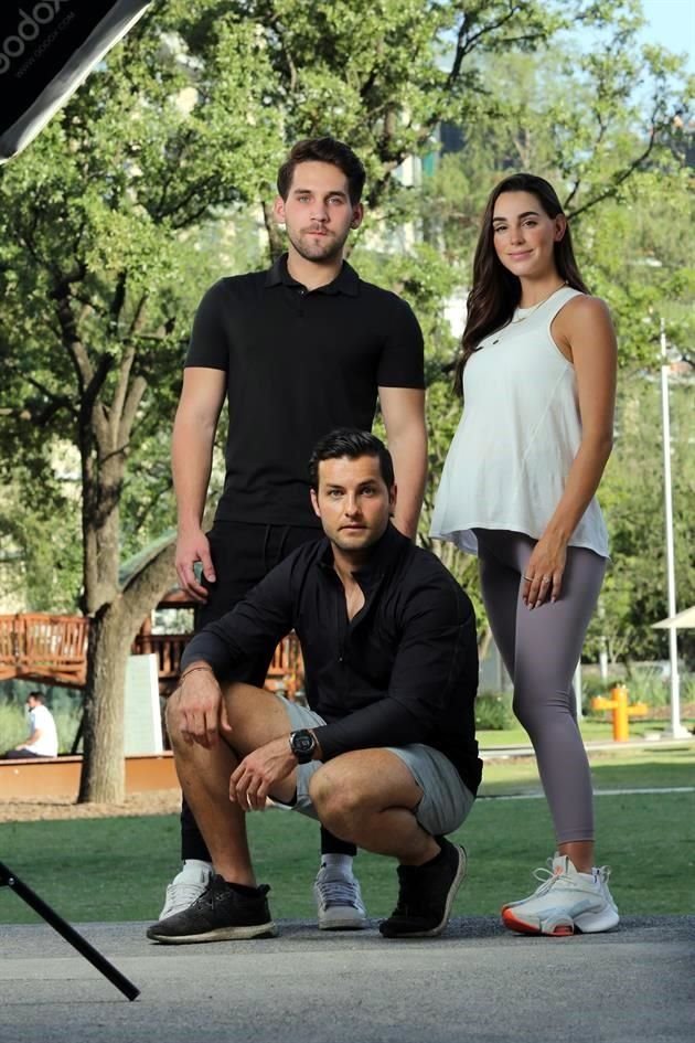 Diego Guzmán, Sofia Torre y Marcelo Bremer