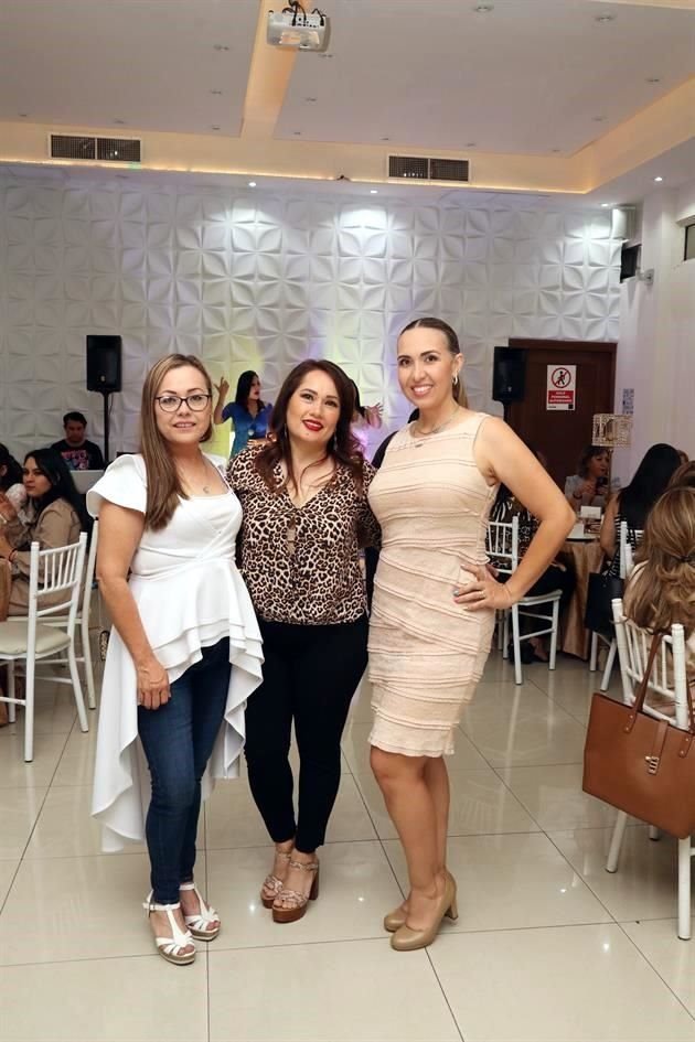 Verónica Martínez, Verónica Falleth y Paola González de Ontiveros