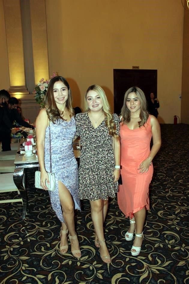 Andrea Garza, Xamara Palomares y Fernanda Benítez