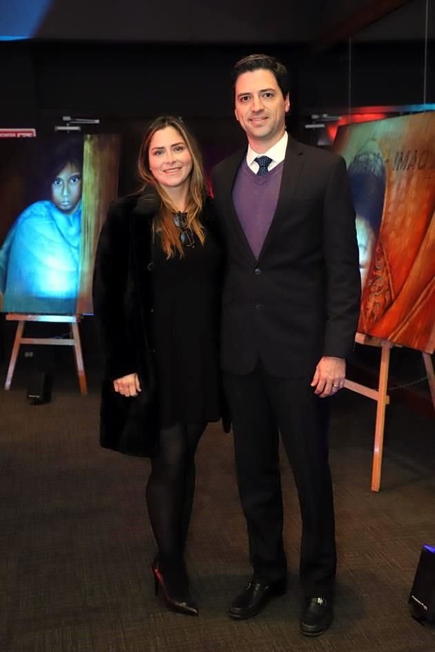 Ana Isabel Meyer y Fernando Chavira