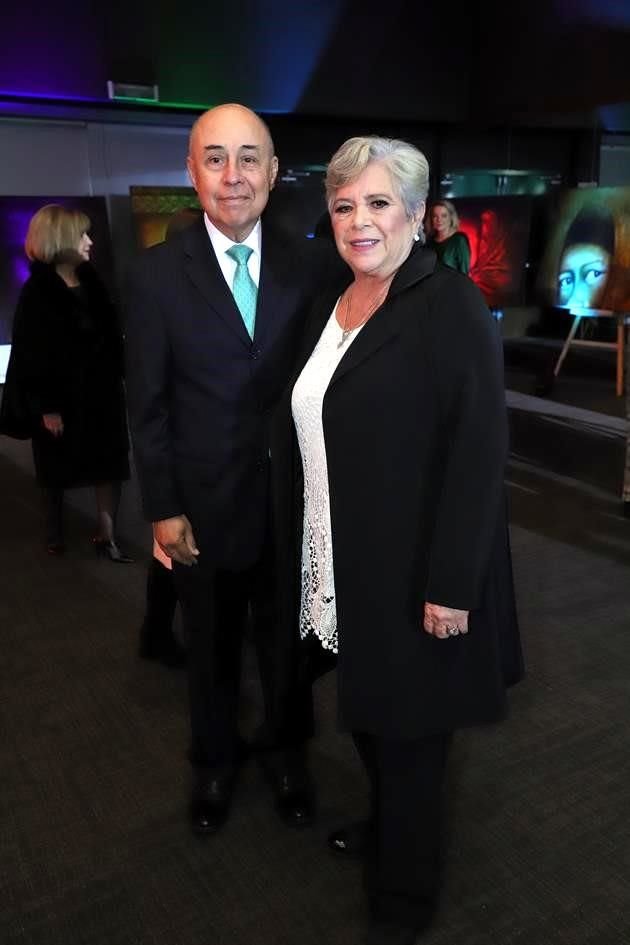 Enrique Flores y Cristina Rodríguez