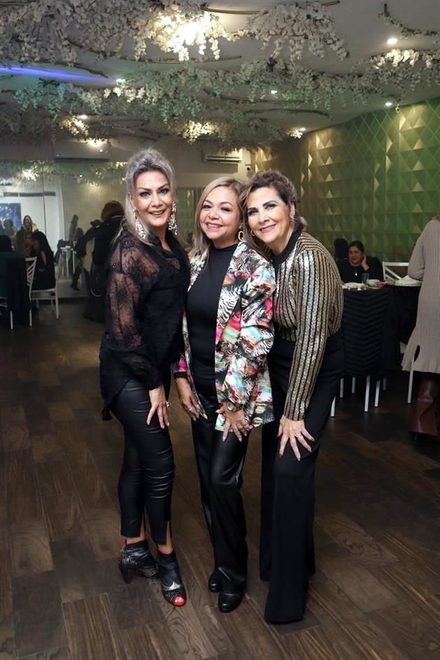 Lucy Torres, Myrna Hernández y Sandra Saldívar